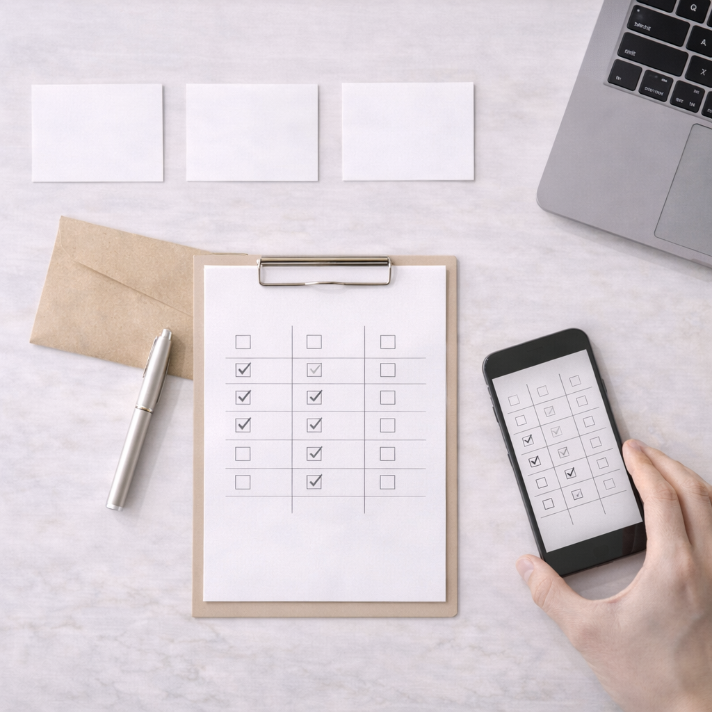 売却前の成功チェックリスト